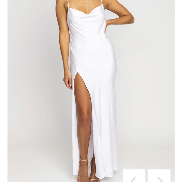 RESA white slip dress - Picture 1 of 3